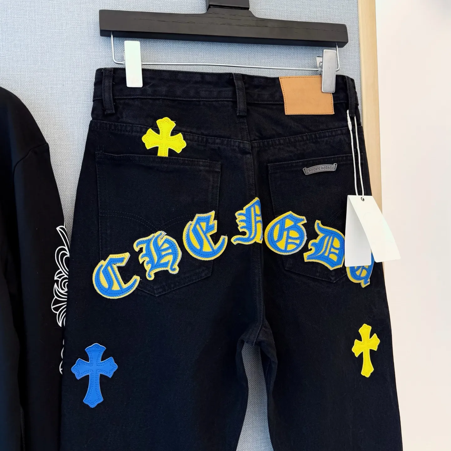 P280 Style number: D409 Chrome Hearts New York limited Sanskrit cross jeans Size# 28 30 32 34